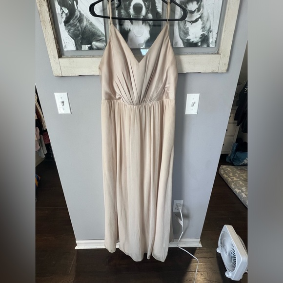 Charmeuse And Chiffon Bridesmaid Dress With Ruffle White By Vera Wang Gown Vw360340 Bridal Gown Vera Charmeuse And Chiffon Bridesmaid Dress With Ruffle White By Vera Wang Gown Vw360340 Bridal Gown Vera